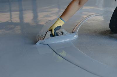 Basement Floor Epoxy - Basement Renovation And Remodeling Services Troy, Michigan