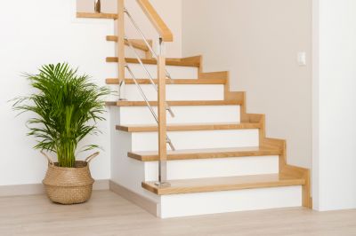 Basement Stairs Painting - Basement Renovation And Remodeling Services Troy, Michigan
