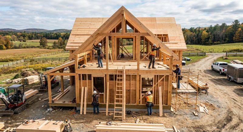 Farmhouse Construction in Santa Rosa, CA